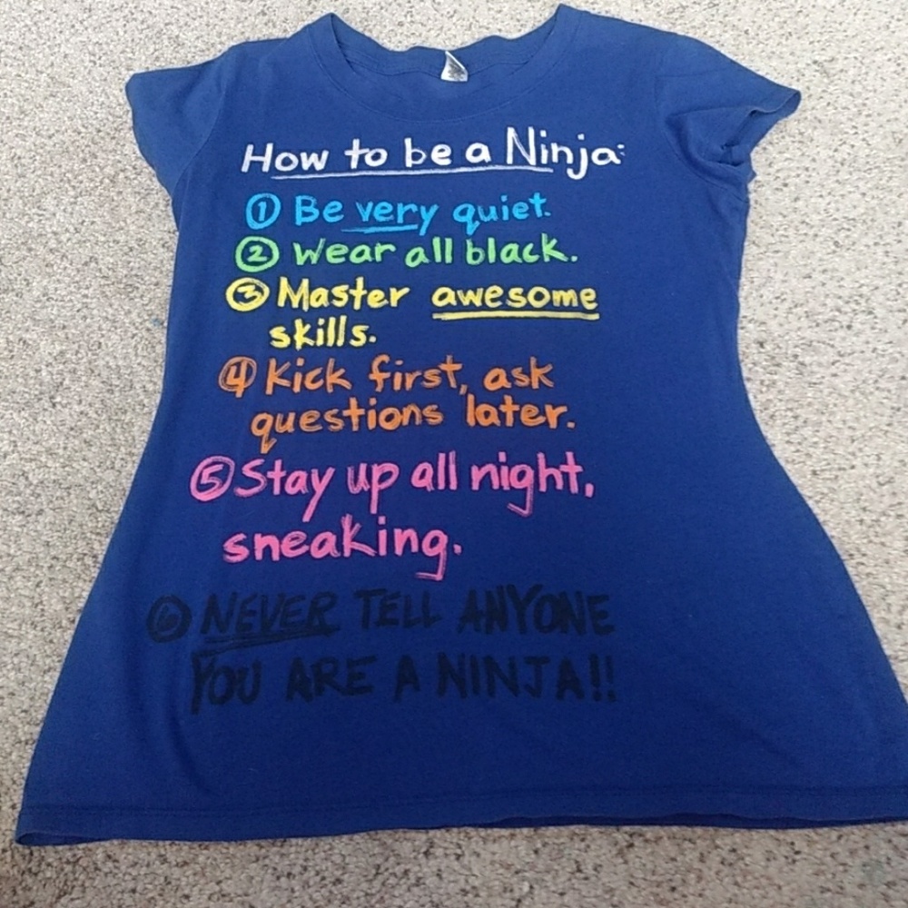 Hubrid ninja tee